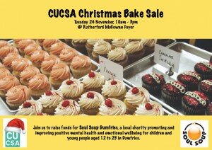 CUCSA Christmas Charity Bake Sale